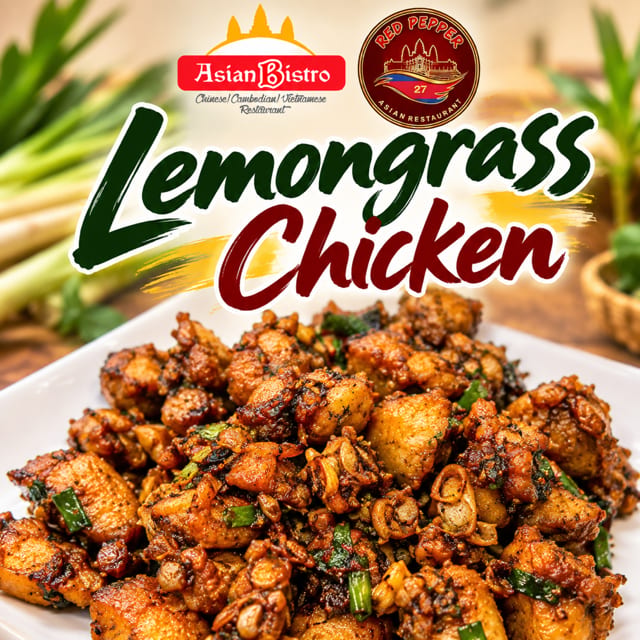 Spicy Lemongrass Chicken.