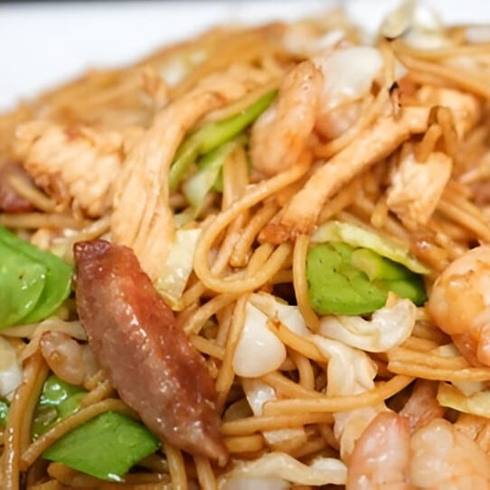 Seafood Lo Mein.