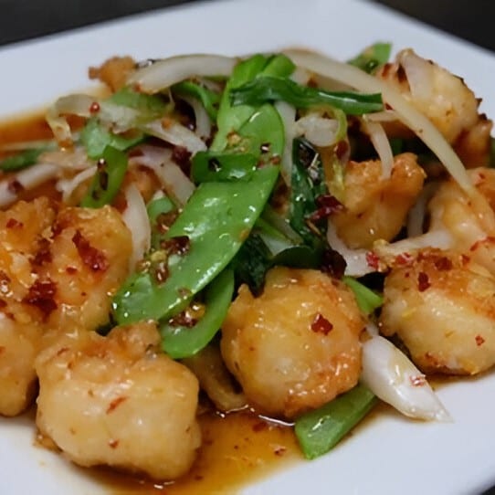 Hot & Spicy Shrimp.