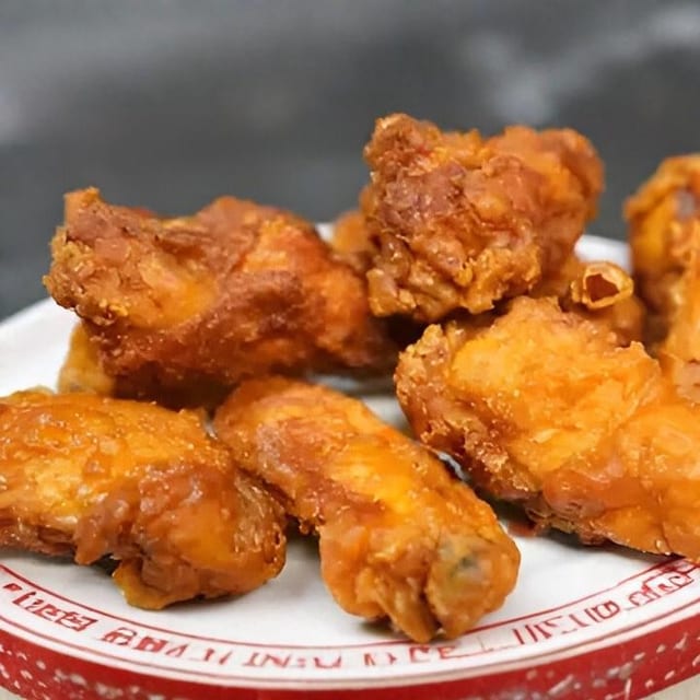 Fried Chicken Wings (8 Pieces).