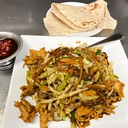 Moo Shu Pork.