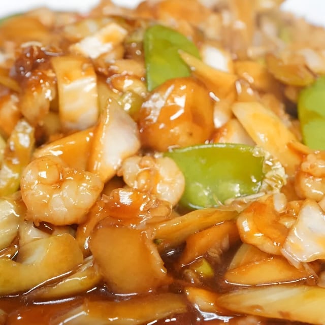BBQ Pork Chop Suey.