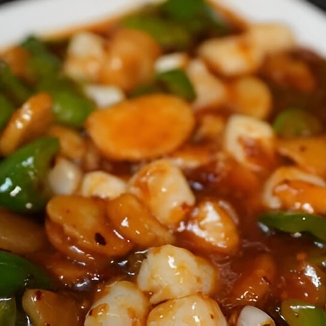 Scallop in Garlic Sauce.