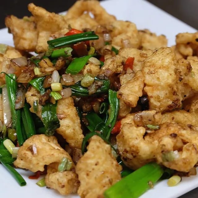 Squid with Five Spice Specialty.