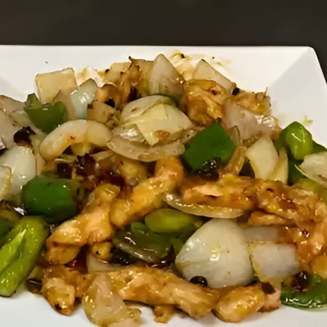 Chicken Black Bean Sauce.