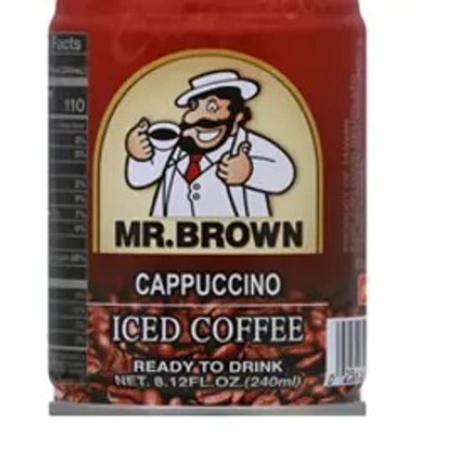 Mr. Brown Iced Coffee.