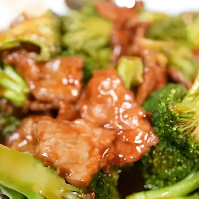 Beef with Broccoli.