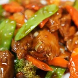 Mock Duck Vegetables.