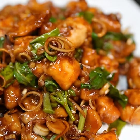 Spicy Lemongrass Pork.