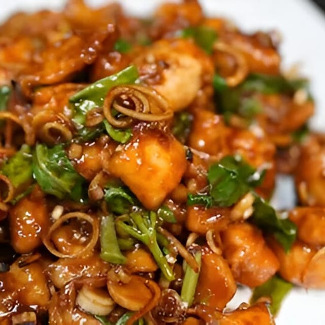 Spicy Lemongrass Pork.