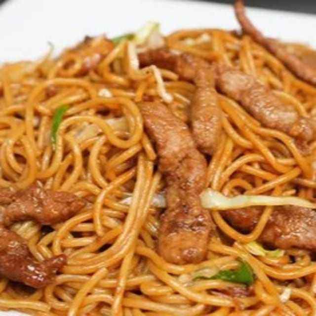 Beef Lo Mein.