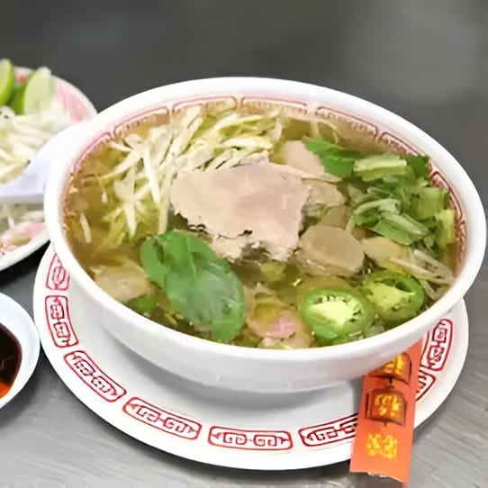 Beef Pho' Noodle Soup.
