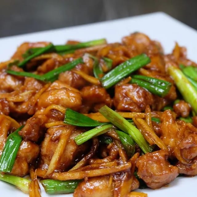Spicy Chicken with Ginger.