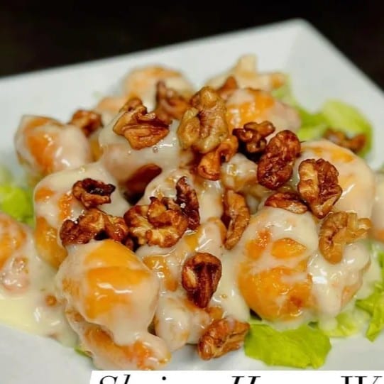 Shrimp with Honey Walnuts Specialty.