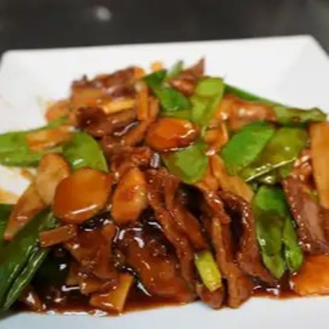 Beef with Peapods.